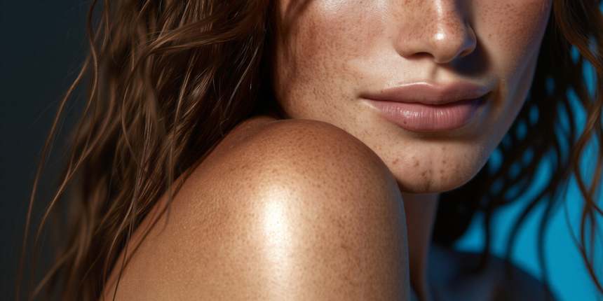 Freckled Beauty Close-Up-2 Medical Dermatology and Skin Cancer Screening in Bali